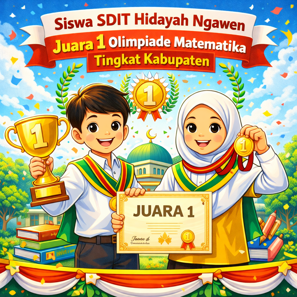 Juara 1 Olimpiade Matematika Tingkat Kabupaten
